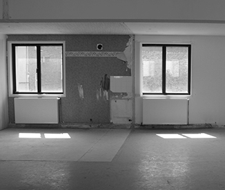 Aperçu de l'open space avant chantier